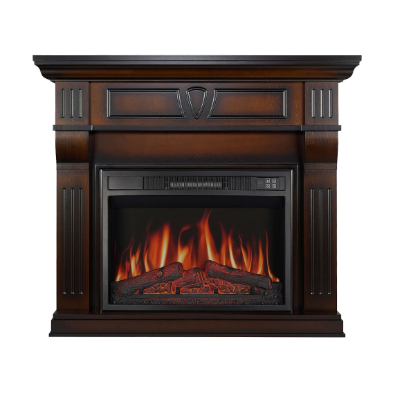 Електрокамін ArtiFlame Beethoven AF23S махагон коричневий антик фото 1