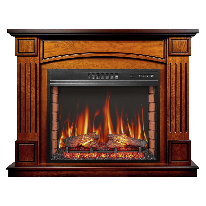 Электрокамин ArtiFlame Boston AF28S дуб антик фото 1