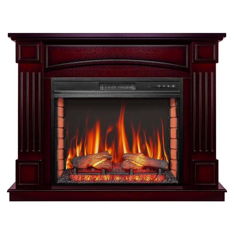 Електрокамін ArtiFlame Boston AF28S коньяк фото 1