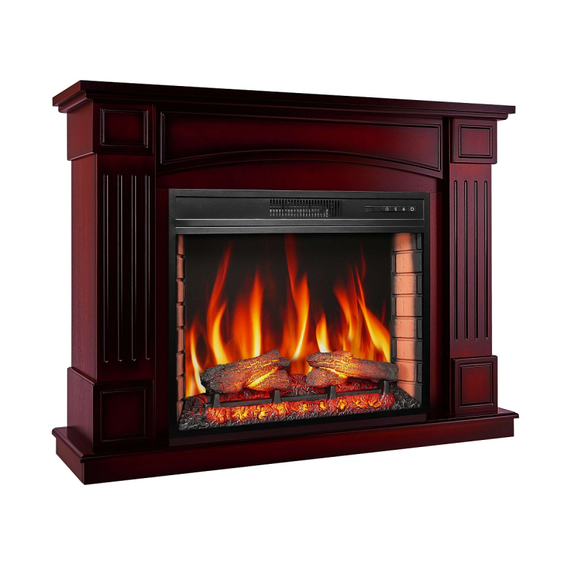 Електрокамін ArtiFlame Boston AF28S коньяк фото 2