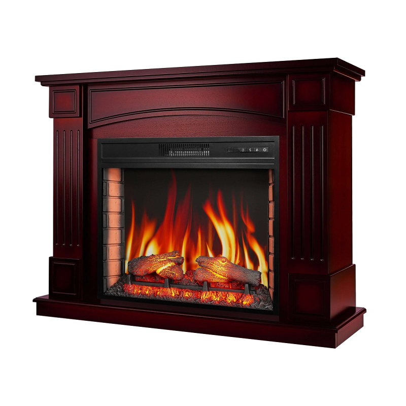 Електрокамін ArtiFlame Boston AF28S коньяк фото 3