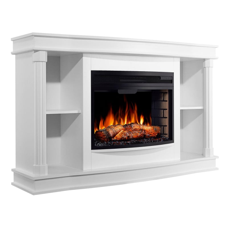 Электрокамин ArtiFlame Brittany AF25 белый фото 2