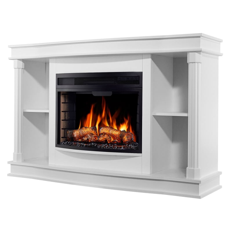 Электрокамин ArtiFlame Brittany AF25 белый фото 3