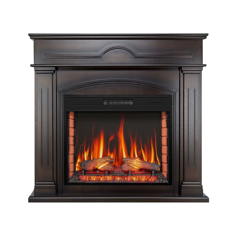 Электрокамин ArtiFlame December AF28S махагон коричневый антик фото 1