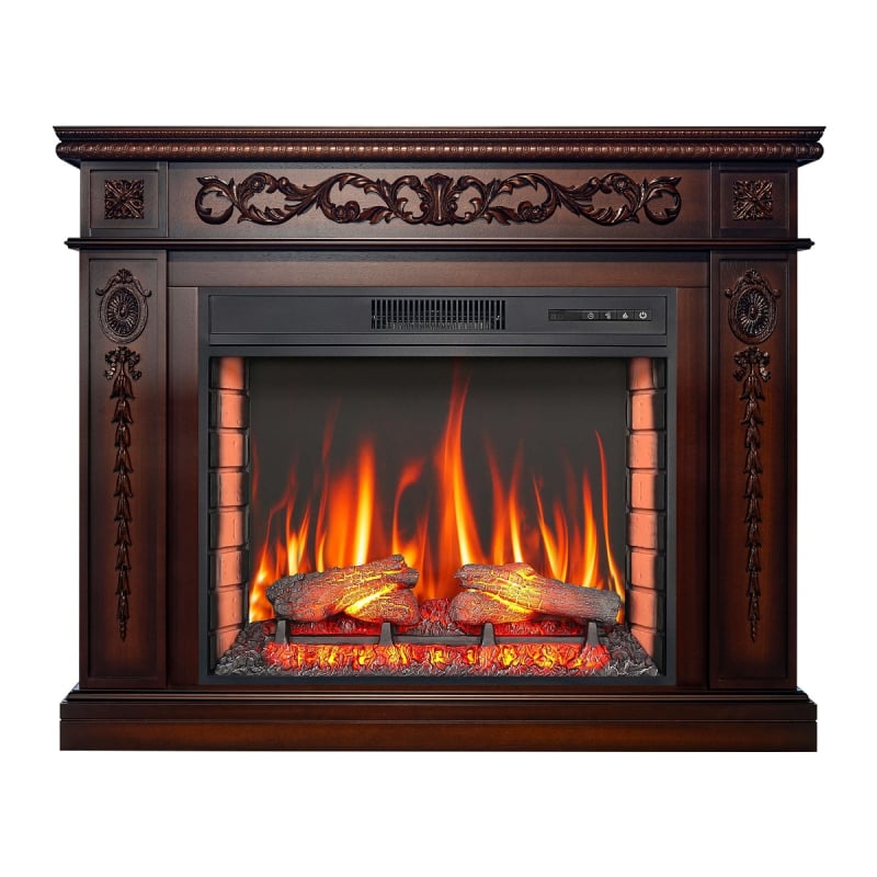 Электрокамин ArtiFlame Delmona AF28S коньяк фото 1