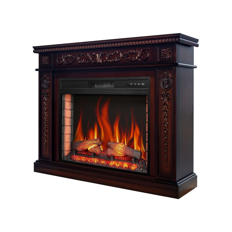 Электрокамин ArtiFlame Delmona AF28S коньяк фото 3