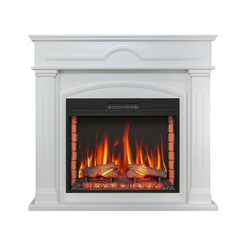 Электрокамин ArtiFlame Inverno AF28S белый фото 1