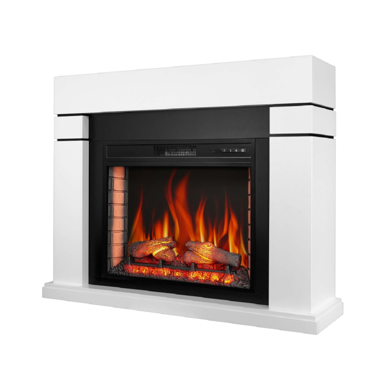 Электрокамин ArtiFlame Lindos AF28S белый фото 3