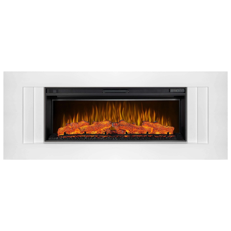 Электрокамин ArtiFlame Line AF42 белый фото 1