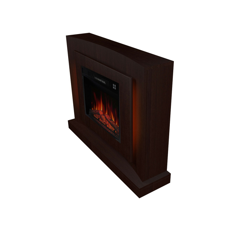 Електрокамін ArtiFlame Lucca AF23S махагон коричневий антик з LED підсвічуванням фото 4