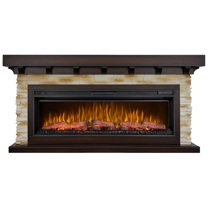 Электрокамин ArtiFlame Ludwig AF50 махагон коричневый антик фото 1
