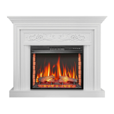 Электрокамин ArtiFlame Monferrato AF28S белый