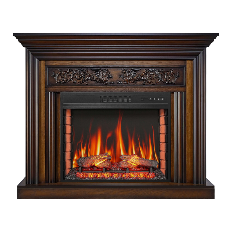 Электрокамин ArtiFlame Monferrato AF28S дуб антик фото 1
