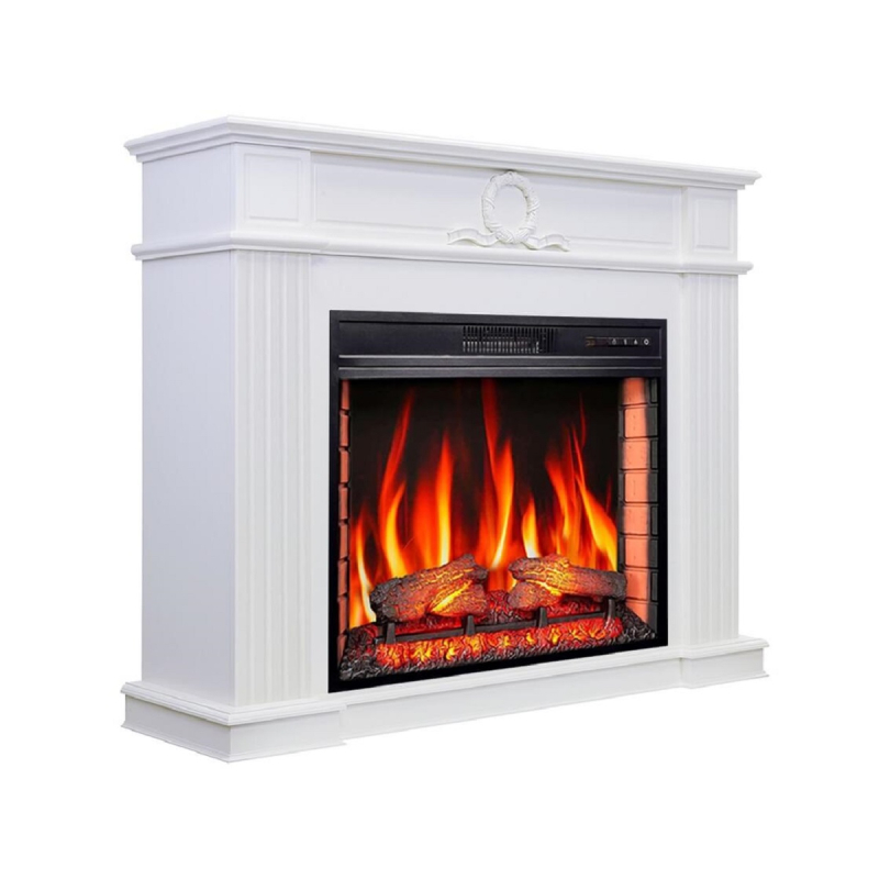Электрокамин ArtiFlame Neoclassic AF28S белый фото 2