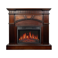 Електрокамін ArtiFlame York AF23S махагон коричневий антик