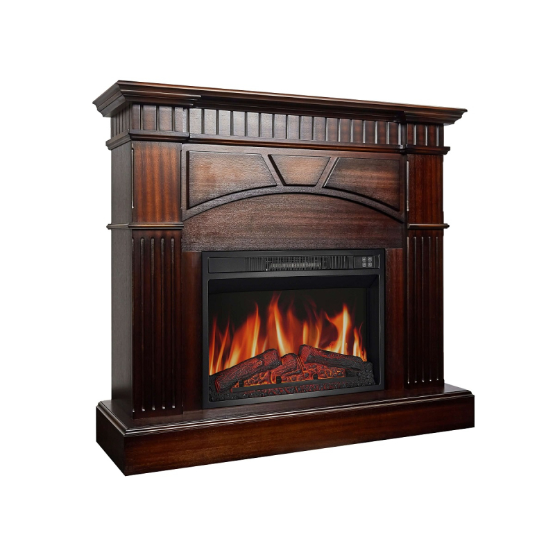 Электрокамин ArtiFlame York AF23S махагон коричневый антик фото 2