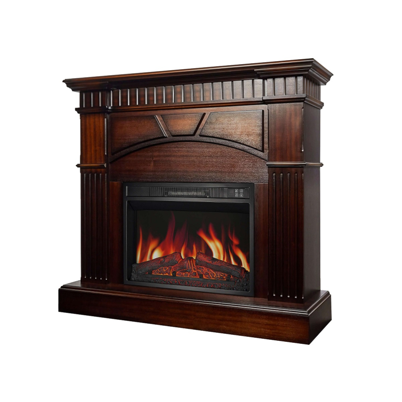 Электрокамин ArtiFlame York AF23S махагон коричневый антик фото 3