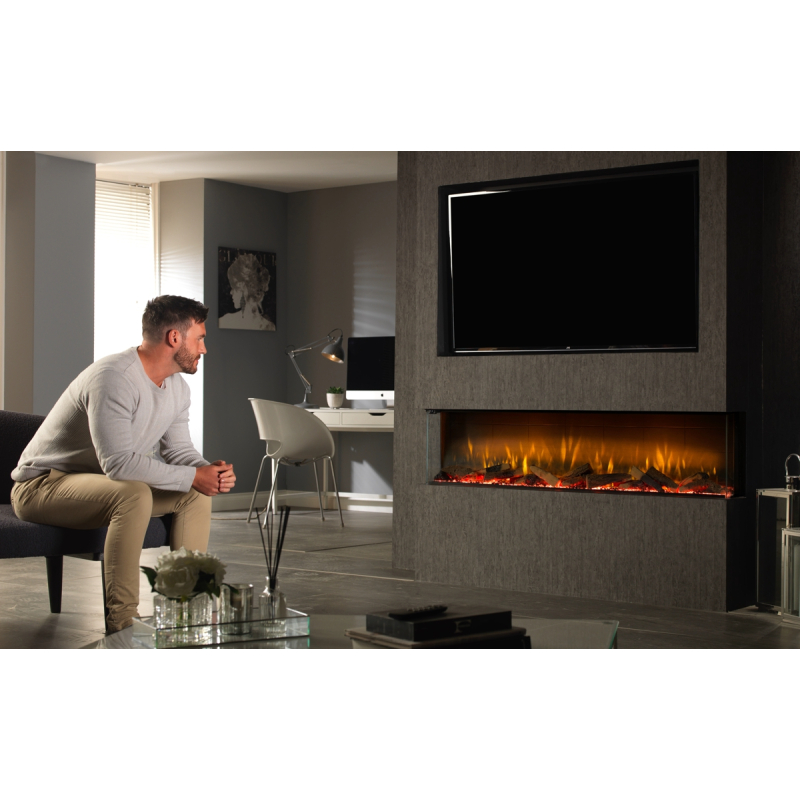 Электрокамин Dimplex Vivente 100 трехсторонний электрокамин фото 6