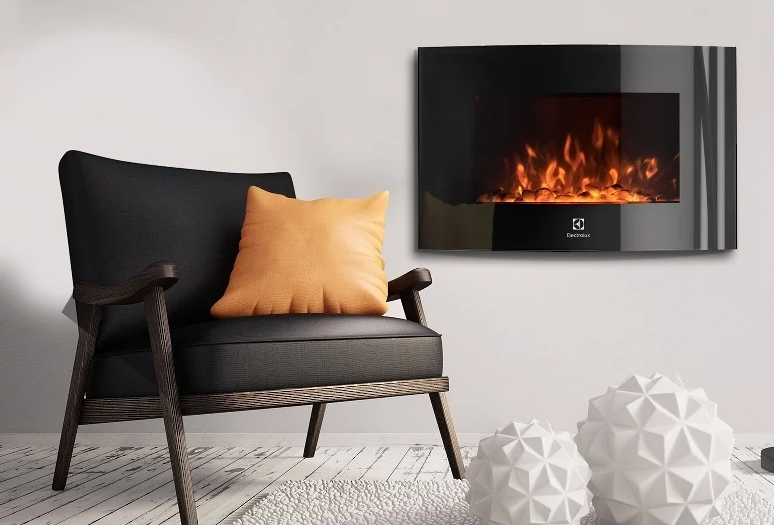 Электрокамин Electrolux EFP/W 1200URLS в современном интерьере