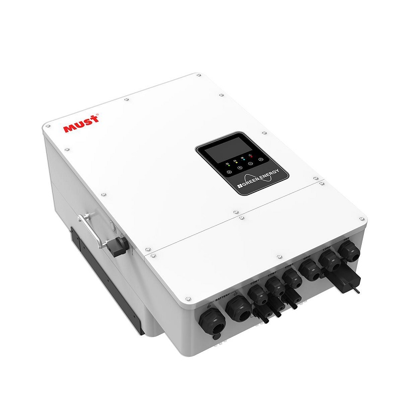 Гібридний інвертор трифазный Must PH1100-12KL3-EU 12 кВт 48 В PV450V Wi-Fi фото 2