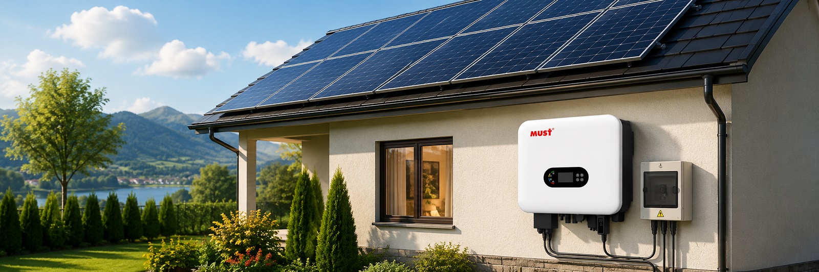 Гібридний сонячний інвертор Must PH11-6048 PRO 48В 2хPV500V MPPT 125 A потужність 6000 Вт