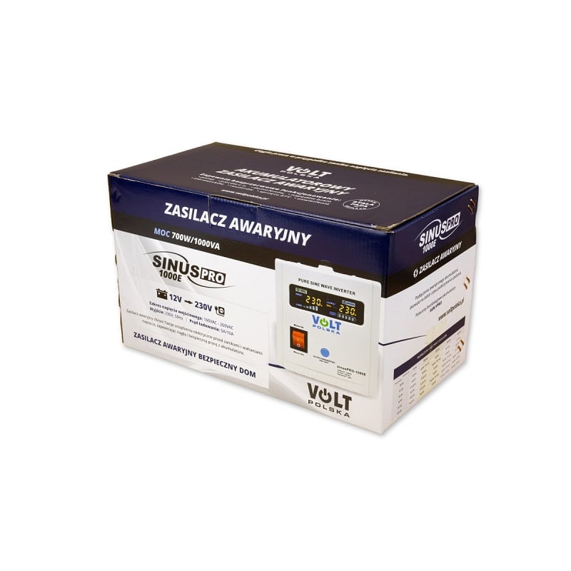 Инвертор Volt Polska Sinus PRO 1000 Е 12/230V (700/1000W) фото 13