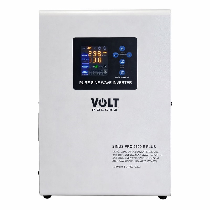 Инвертор Volt Polska Sinus PRO 2600 E PLUS 24/230V (1800/2600W) фото 1