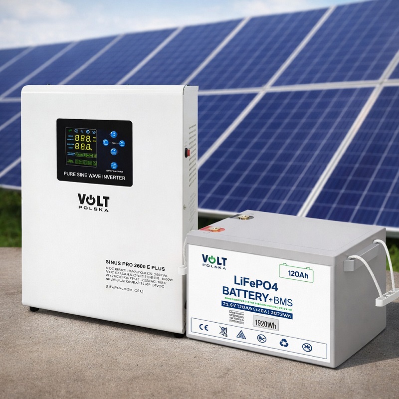 Инвертор Volt Polska Sinus PRO 2600 E PLUS 24/230V (1800/2600W) фото 5