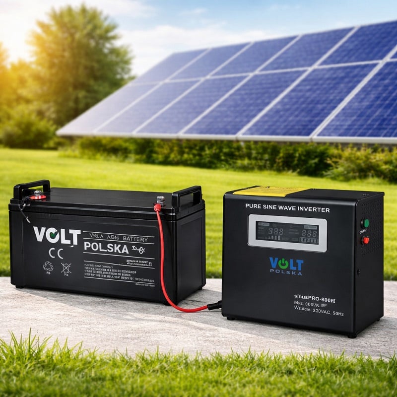 Инвертор Volt Polska Sinus PRO 500 W 12/230V (300/500W) фото 5