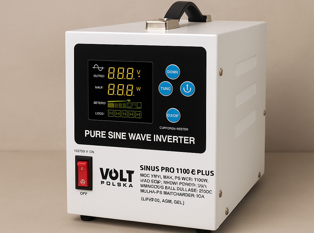 Безперебійник Volt Polska SinusPRO 1100 E PLUS 12/230V (700/1100W) ДБЖ Volt Polska Sinus PRO 1100 E PLUS 12/230V (700/1100W)