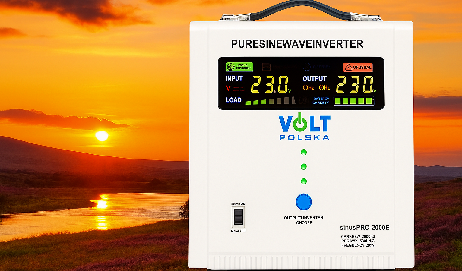 ИБП Volt Polska SinusPRO 2000 Е 12V/230V (1250W/2000VA)