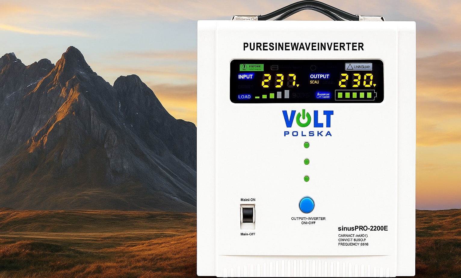 ИБП Volt Polska Sinus PRO 2200E 12/230V (1600-2200W)