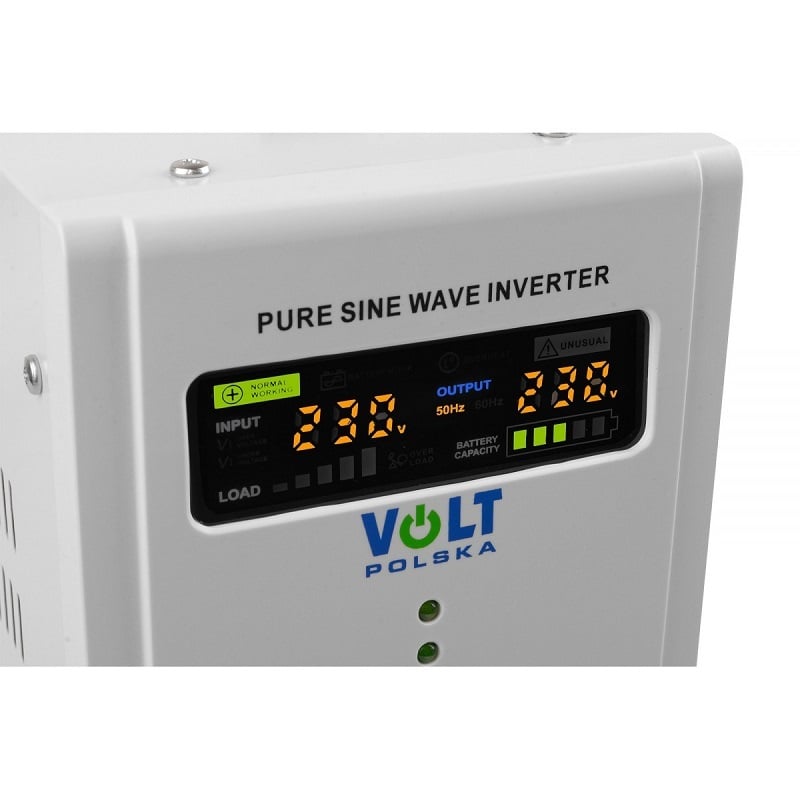 Інвертор Volt Polska Sinus PRO 2200 E 12/230V (1600-2200W) фото 3