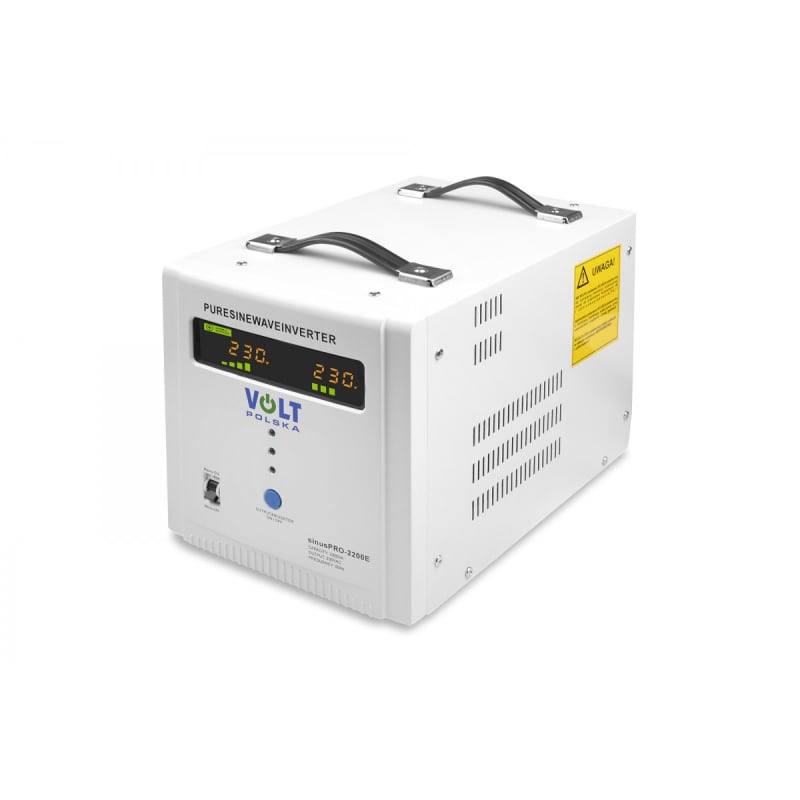 Інвертор Volt Polska Sinus PRO 2200 E 12/230V (1600-2200W) фото 2