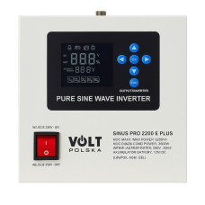 Інвертор Volt Polska Sinus PRO 2200 E PLUS 12/230V (1200/2200 Вт)