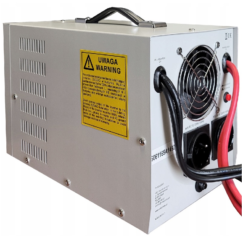 Инвертор Volt Polska Sinus PRO 2200 E PLUS 12/230V (1200/2200 Вт) фото 4
