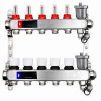 Коллектор из нерж. стали Romstal Ecoheat 1” х 3/4"EK на 2 выхода