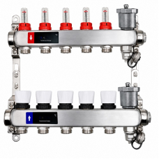 Коллектор из нерж. стали Romstal Ecoheat 1” х 3/4"EK на 6 выходов