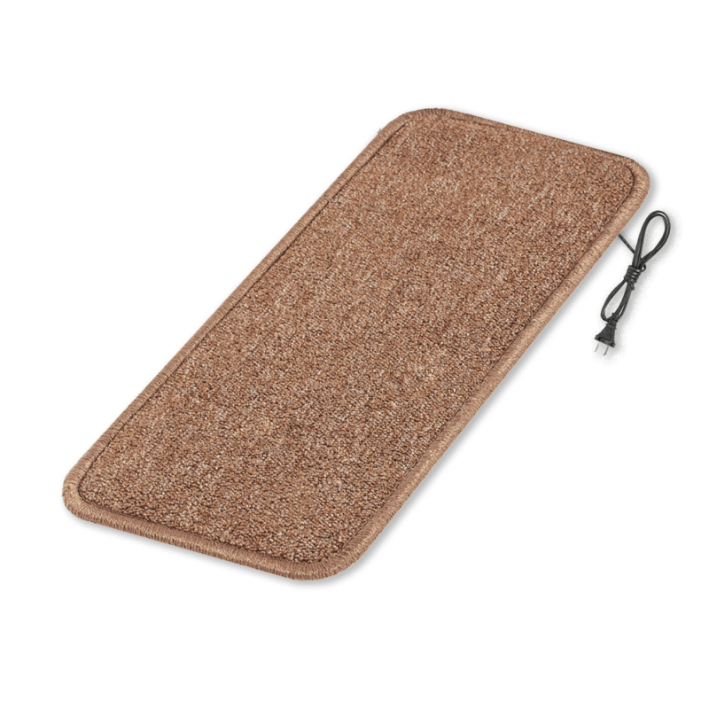 Килимок з підігрівом Теплик Стандарт 50×100 з термоізоляцією бежевий фото 1