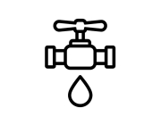 Краны перекрытия воды Ajax