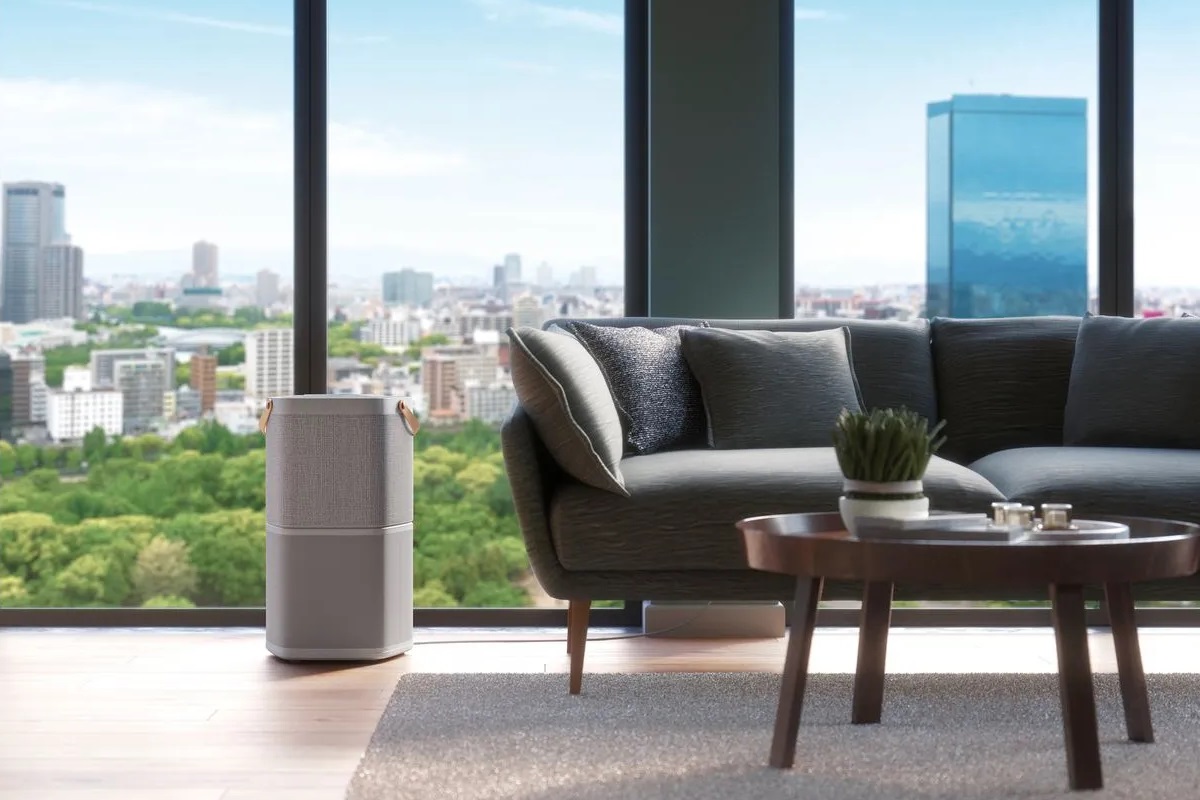 Очиститель воздуха Electrolux PA91-404GY в современном интерьере