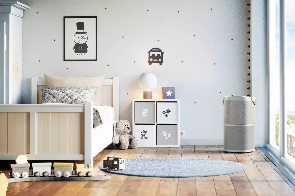 Очиститель воздуха Electrolux PA91-404GY в детской комнате