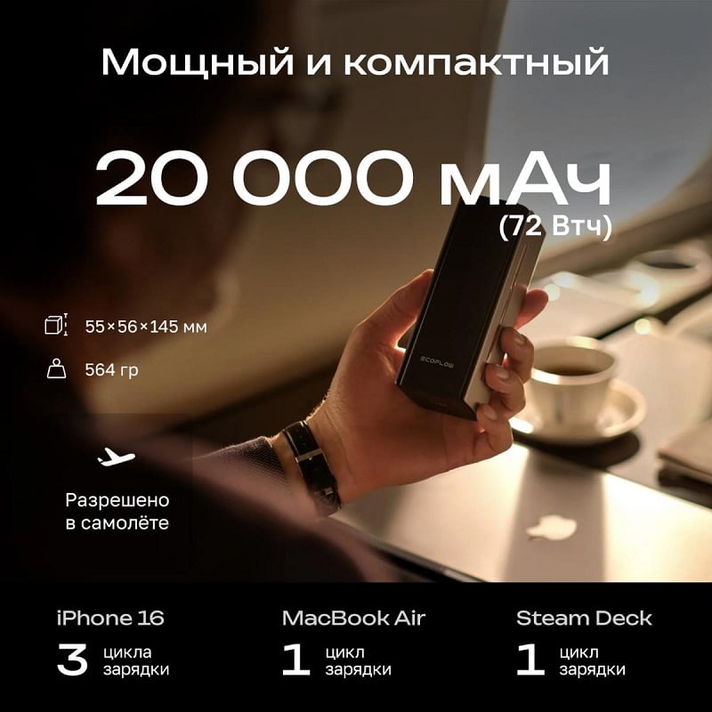 Повербанк EcoFLow RAPID Pro 20000mAh фото 2