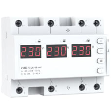 Реле напряжения Zubr D6-40 red