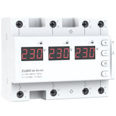 Реле напряжения Zubr D6-50 red
