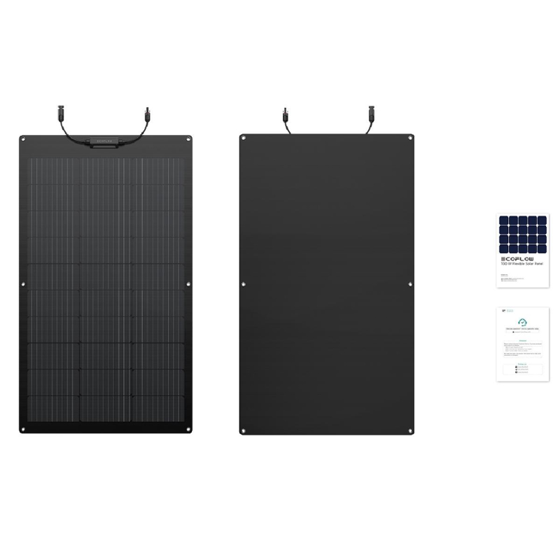 Солнечная панель EcoFlow 100W Solar Panel – гибкая фото 8