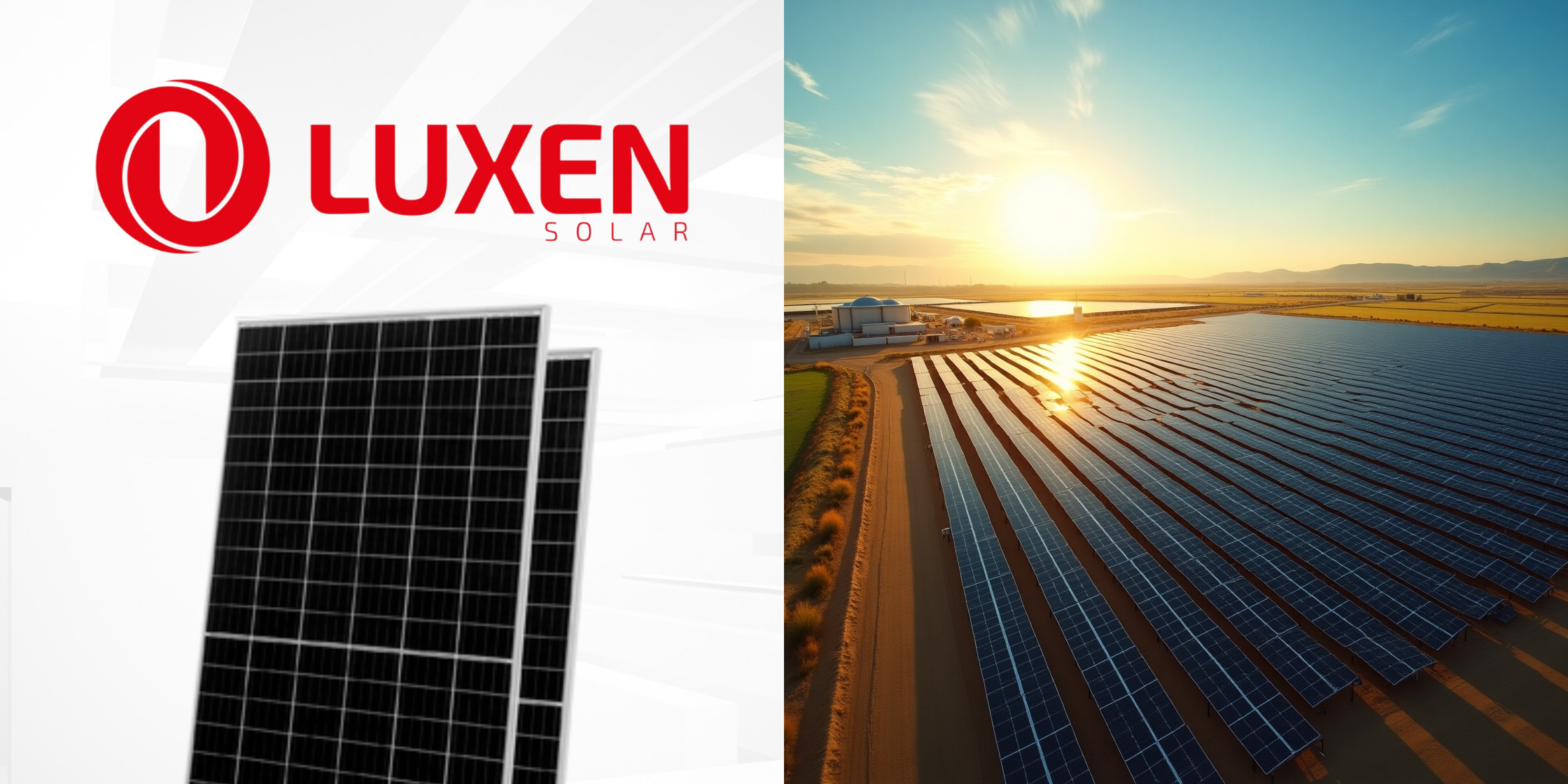 Солнечный фотоэлектрический модуль Luxen 580 Вт