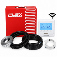 Нагрівальний кабель Flex EHC – 15 м, 263 Вт + Wi-Fi терморегулятор