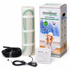 Нагрівальний мат Thermogreen TGMT 5 м² + механічний терморегулятор