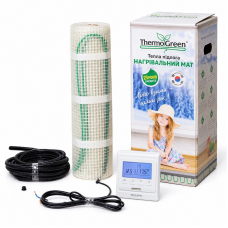 Нагревательный мат Thermogreen TGMT 4.5 м² + программируемый терморегулятор